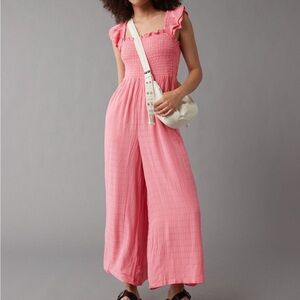 AE Flutter Sleeve Jumpsuit